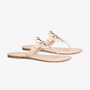 Miller Soft Patent Leather Tory Burch Sandal Size 6.5 US